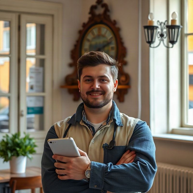 Malý realitný tím pri kontrole podkladov v Poprade